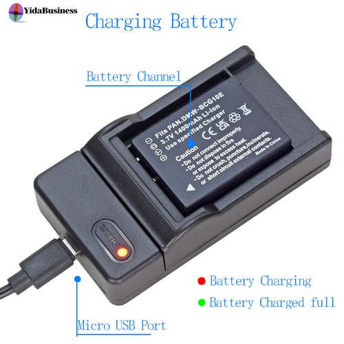 DMW-BCG10E Battery or Charger For PANASONIC Lumix DMC-ZR1 DMC-ZR3 ZS1 DMC-ZS25 - Picture 30 of 47