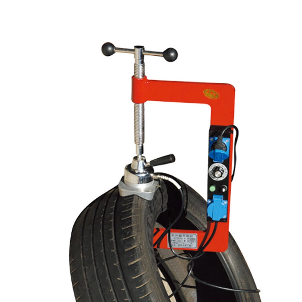 Tire Vulcanizing Machine with 6 Molds, Tire Spreader Tool 110V Spot Vulcanizer - Image 4 of 4
