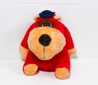 1984 Ace Novelty 20'' Rare Red Monkey Plush Toy, Rare Toy Plush Monkey Doll