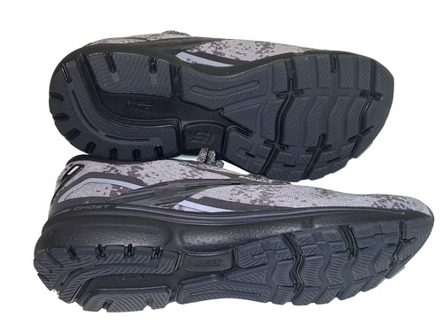 Brooks Mens Size 9 Ghost 15 Neutral Running Shoe Black/Oyster/Prime Sneakers New - Picture 8 of 11