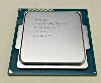 Intel Core I5 4570 3 2ghz 6mb Quad Core Cpu Sr14e Socket Lga1150 Ebay