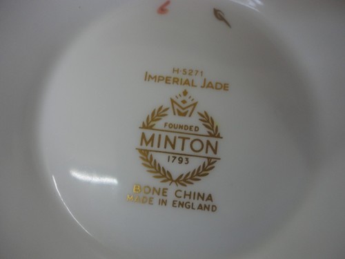 Tetera/tetera Minton IMPERIAL JADE grande de 1,75 pintas sin usar - Imagen 11 de 11