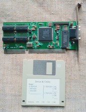 Trident TVGA9000i-1 ISA video card 512 kB, tested. Memory on the panels. Drivers