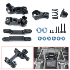 For RC 1/5 Traxxas X-MAXX Metal Adjustable Servo Steering Bell Crank Components