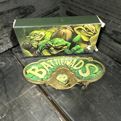 Battletoads Gamer Mens Belt Buckle Loot Gaming Exclusive Video Game  Merchandise