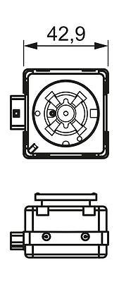 Glühlampe Fernscheinwerfer Bosch 1 987 302 909 für SKODA VAUXHALL VOLVO VW - Bild 6 von 6