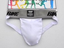 BIKE Performance Elite Supporter Strap Jockstrap w Padded Cup Youth Large 30-32"