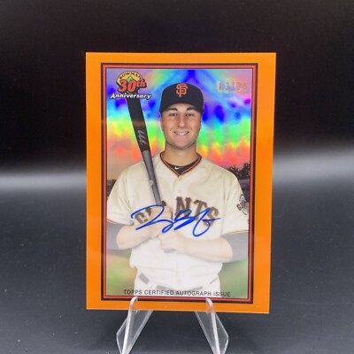 2019 BOWMAN CHROME JOEY BART RC 30TH ANNIVERSARY AUTO ROOKIE