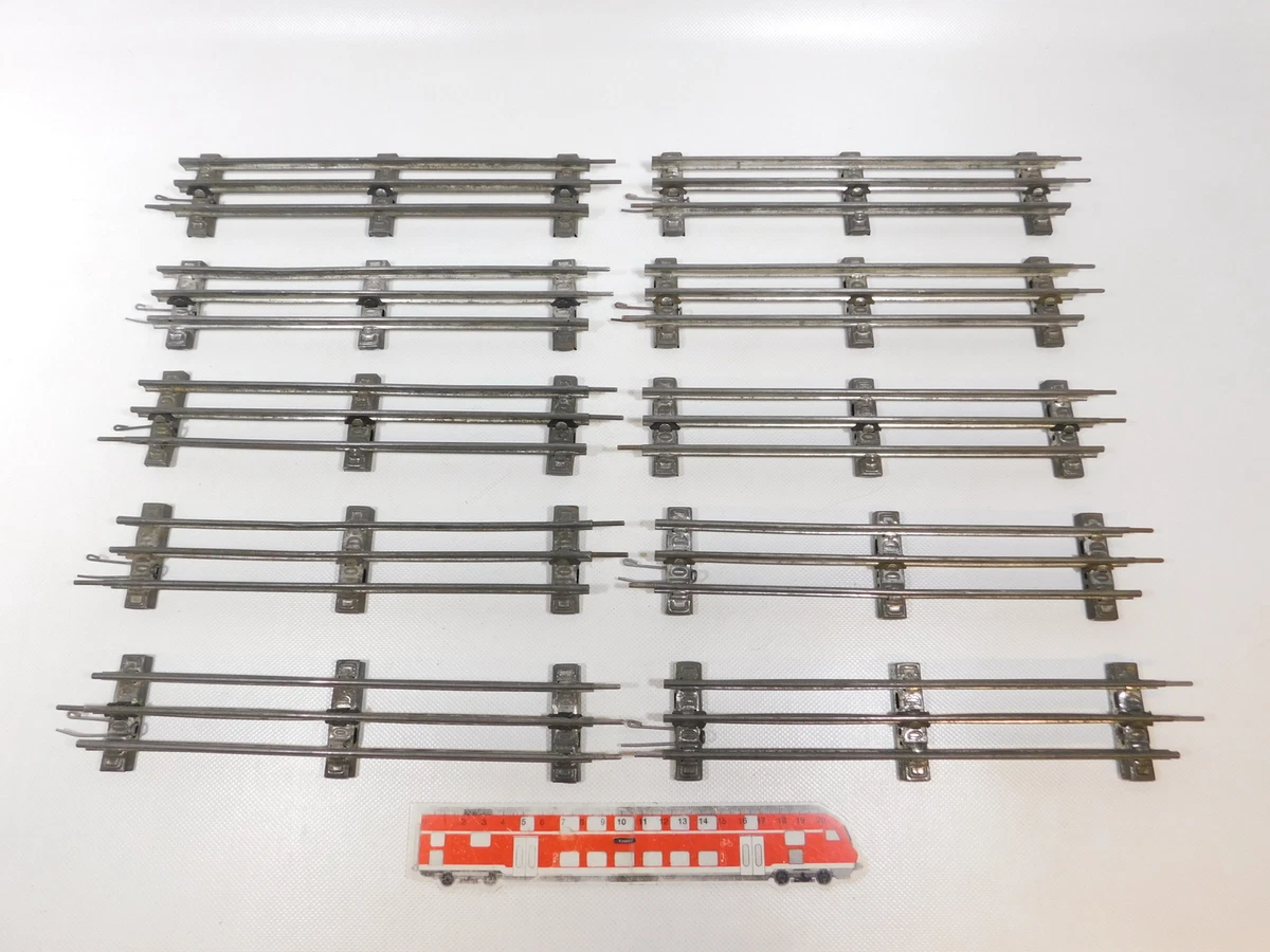 CJ695 2 10x M rklin Gauge 0 Track Track Piece 10 3 16in for