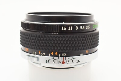 EXC+5] OLYMPUS OM-System G.Zuiko Auto-W 28mm f/3.5 MF Lens from