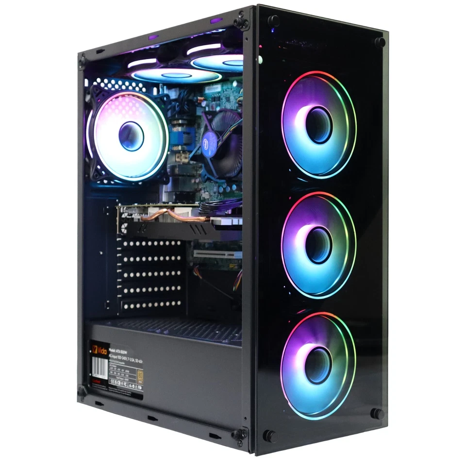 AMD Ryzen 5 5600G Gaming PC 16GB DDR4 Nvidia RTX 3060 1TB + 480GB SSD Windows 11 - Image 3 of 4