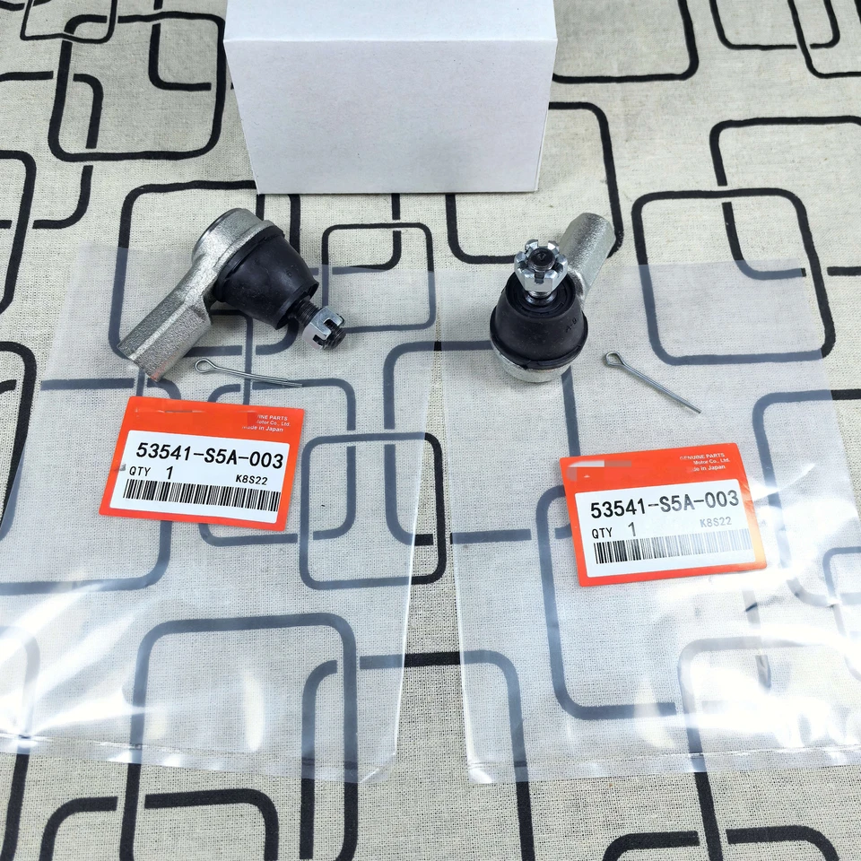 Extremo de barra de amarre exterior delantero OEM 2 PIEZAS para Honda Acura 53541-S5A-003 Civic CR-V EL Foto 2 de 2