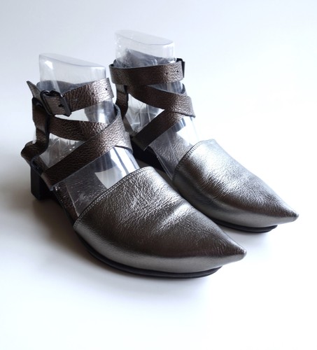 TRIPPEN Germania - Sandali donna X+OS Court Zedge SATIRA f acciaio 40 US9-9,5 UK7 - Foto 4 di 17