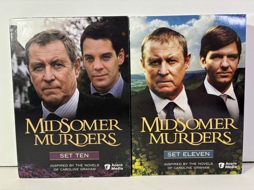 Midsomer Murders (Lot of 10) Sets 7 8 10 11 13 14 15 16 23 24 Acorn Media BBC - Picture 6 of 13