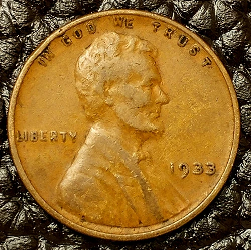 1933-P Lincoln Wheat Cent ~FINE (F / FN) Condition ~ COMBINED SHIPPING!