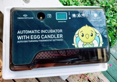 Triocottage Mini Automatic Egg Turning Incubator W Candler 4 Hatching NEW FREESH