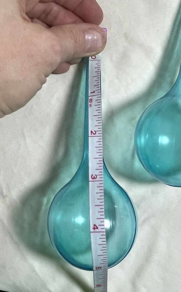 4 Pc Plant Water Bulbs Self Watering Globes Automatic Watering Device Balls Blue - Image 3 of 3