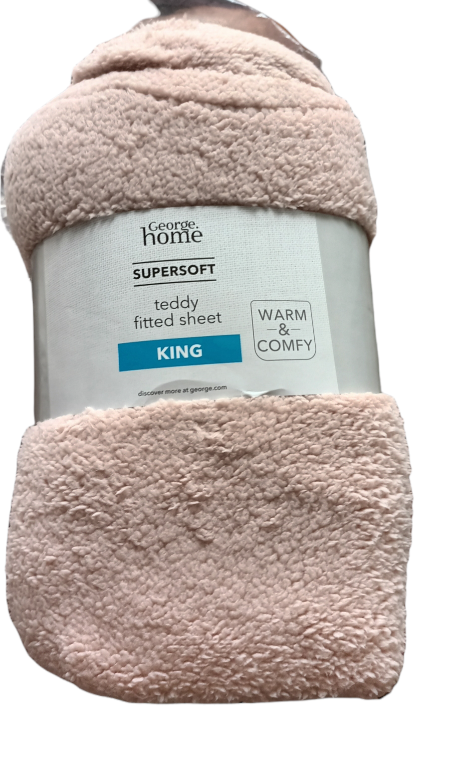 Supersoft Warm And Comfy Teddy Fitted Sheet. King Size eBay