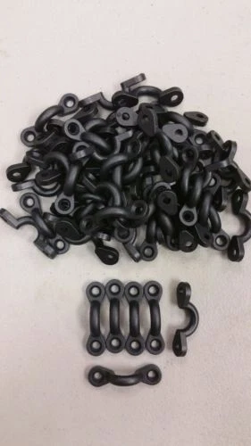 24 Kayak Pad Eyes - Pad Eye - Bungee Fishing Accessories Boats Deck Loops