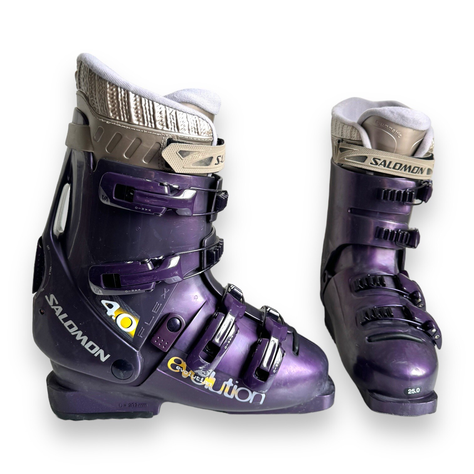 Salomon Stivali da sci donna Evolution 4.0 Mondo 25 circa UK 6 292 mm viola