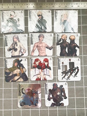 NieR Automata Official Square Enix Cafe Limited Coaster Set 2B 9S A2  