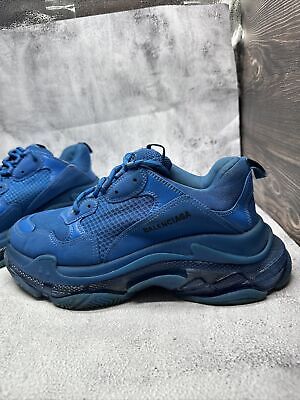 Balenciaga Triple S Men's Sneakers Size 43 EU / 10 US Blue Balenciaga Triple S Men's Sneakers Size 43 EU / 10 US Blue