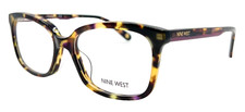 NINE WEST - NW5178 515 51/16/135 - PLUM TORTOISE - NEW Authentic EYEGLASSES