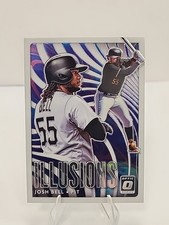 2020 Panini Donruss Optic Illusions Josh Bell #11 Pittsburgh Pirates