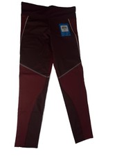 COLUMBIA ROFFE RIDGE Omni Wind Block Leggings Pants Youth M Enfant - Burgundy