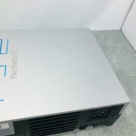 [Ex+3] Sony PS2 / Playstation PS 2 SCPH 39000 Silver Console NTSC-J Japan 04-77