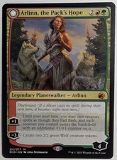 Arlinn, the Pack's Hope / Arlinn, the Moon's Fury Innistrad: Midnight Hunt MTG