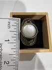 Lucky Brand Large Vintage Style Ring. Gold Tone w/Mother of Pearl Stone. 9.5 — photo 6