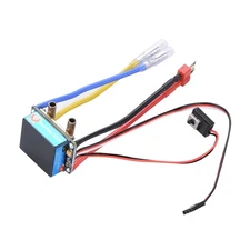 1*RC Auto Car Boat 60A Brushed ESC Waterproof Motor Electronic Speed Controller