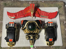 1994 Bandai Mighty Morphin Power Rangers Thunder Megazord Parts lot
