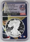 2020 W WWII 75th Anniversary American 1 Oz Silver Eagle "V75" NGC PF70 UC FDOI