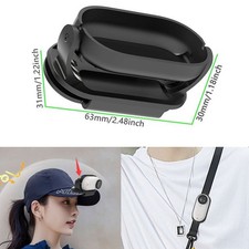 Sports Camera Hat Clip Cap Fixed Mount Clamp Holder For Insta360 GO 3S /GO3 /GO2