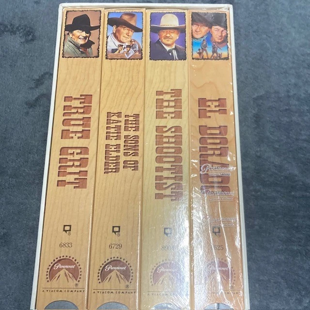 John Wayne VHS Lot The Alamo Riders of Destiny Best Of Western Movies Collection - Image 3 of 4