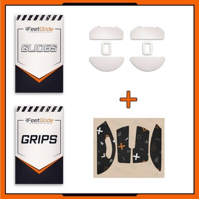 FeetGlide Mouse Skates & Grip Tape Bundle for Razer DeathAdder V3 Hyperspeed