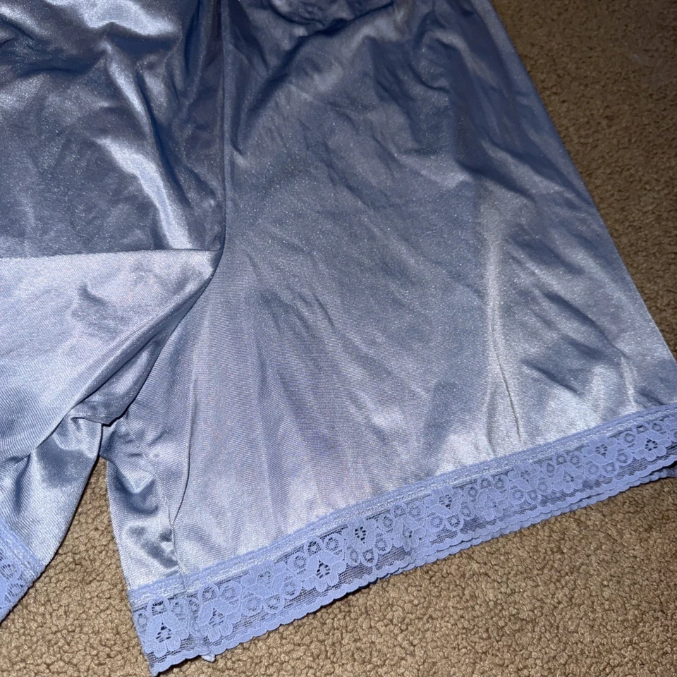 Pettipants vintage Vanity Fair azules grandes Foto 3 de 4