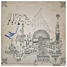 PINK FLOYD Relics LP vinyl LP SIGNED by Nick Mason original AUTOGRAPH RACC COA