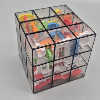 Rubik s Perplexus Fusion 3 x 3 Challenging Puzzle Maze Ball Skill Game Cube