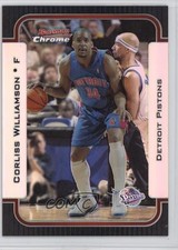 2003 Bowman Rookies & Stars Chrome Refractor 134/300 Corliss Williamson #76 0u1n