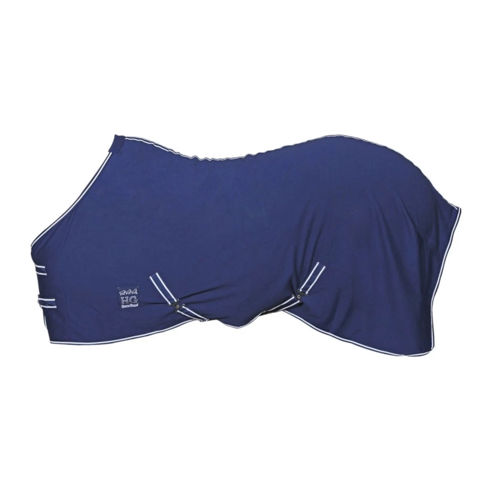 Horse Guard Cooler Decke für Pferde navy Abschwitzdecke Transportdecke Cool Dry