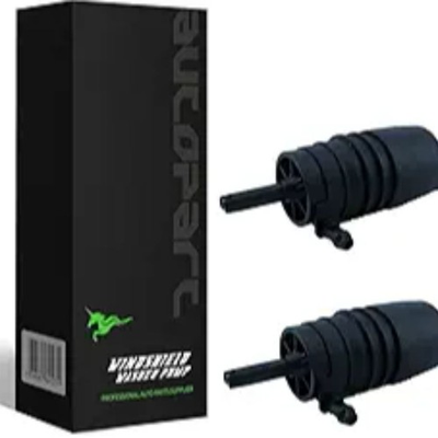 #ad 2pcs 12V FrontRear Windshield Washer Fluid Pump Motor w Grommet Compatible With $40.99