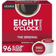 Eight O Clock, The Original, Keurig K-Cup Pods, Medium Roast Coffee, 96 Count