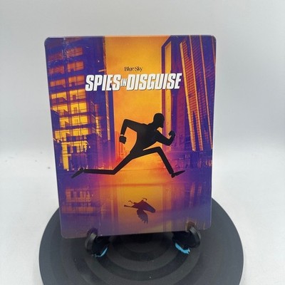 Spies in Disguise Blu-ray 2020 Steelbook Will Smith Tom Holland Animated Action