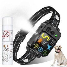Citronella Bark Dog Collar Spray Dog Collar, with 5 Adjustable Sensitivity, B...