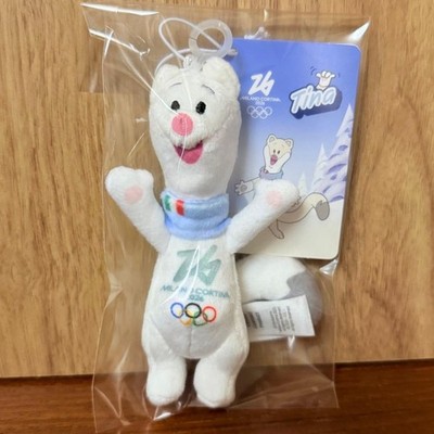 Official Milano Cortina Olympic 2026 Tina Mascot Plush Doll 13cm