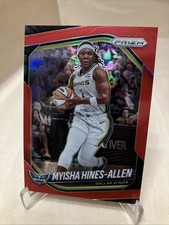2025 Panini WNBA Prizm Myisha Hines-Allen Red/299 Wings #96