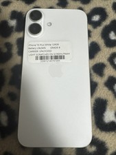 Apple iPhone 16 Plus Unlocked 128GB White